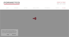 Desktop Screenshot of formetco.com